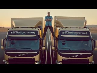 volvo trucks - the epic split feat. van damme (live test 6)