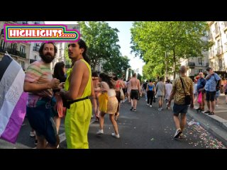 join the fun walking with paris gay pride parade and spreading joy