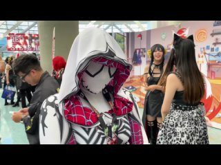 anime expo cosplay corner 4k hdr -