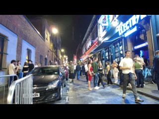 liverpool city england nightlife walk sept - 2023