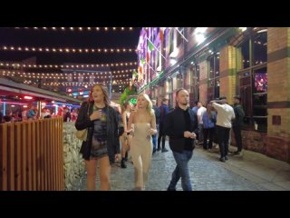 (46633) a busy saturday liverpool city nightlife walk - youtube