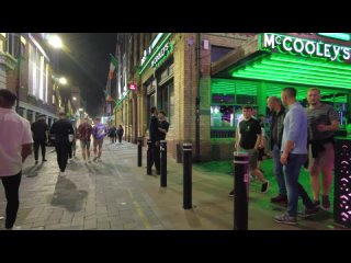 liverpool city england nightlife walk 3am