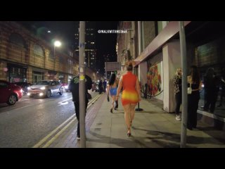 (47510) manchester deansgate road   nightlife girls clubbing (2023) - youtube