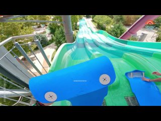 (11439) wobbly mat racer at aquapark aquamania albena bulgaria - youtube